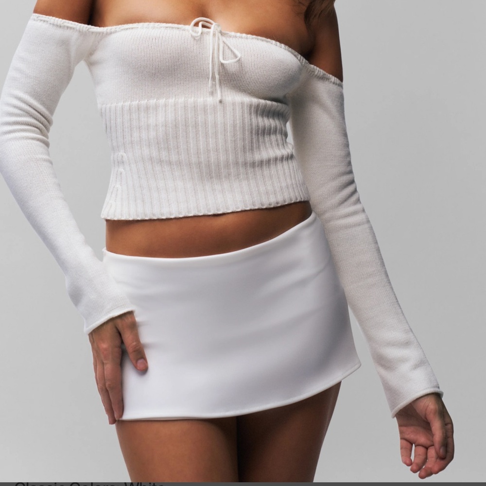 Daniel Guizio Micro Mini Stretch Skort